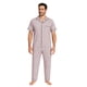 thumbnail image 1 of Pijama Franela Hombre Conjunto Camisa Y Pantalón color Rojo., 1 of 2
