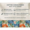 thumbnail image 5 of Soimoi Cotton Canvas Fabric Yardage - Printed Patchwork, Multicolor | 56" Wide | Ideal for Sewing, Upholstery, Tote Bags, Home Decor & More, 5 of 7