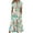 Mint Green womens dresses, variant on Wycnly Dresses for Women 2025 Button Down Pocket Hem Swing Tshirt Tunic Long Dresses Short Sleeve V-Neck Floral Summer Maxi Casual Dress Mint Green XL Clothes