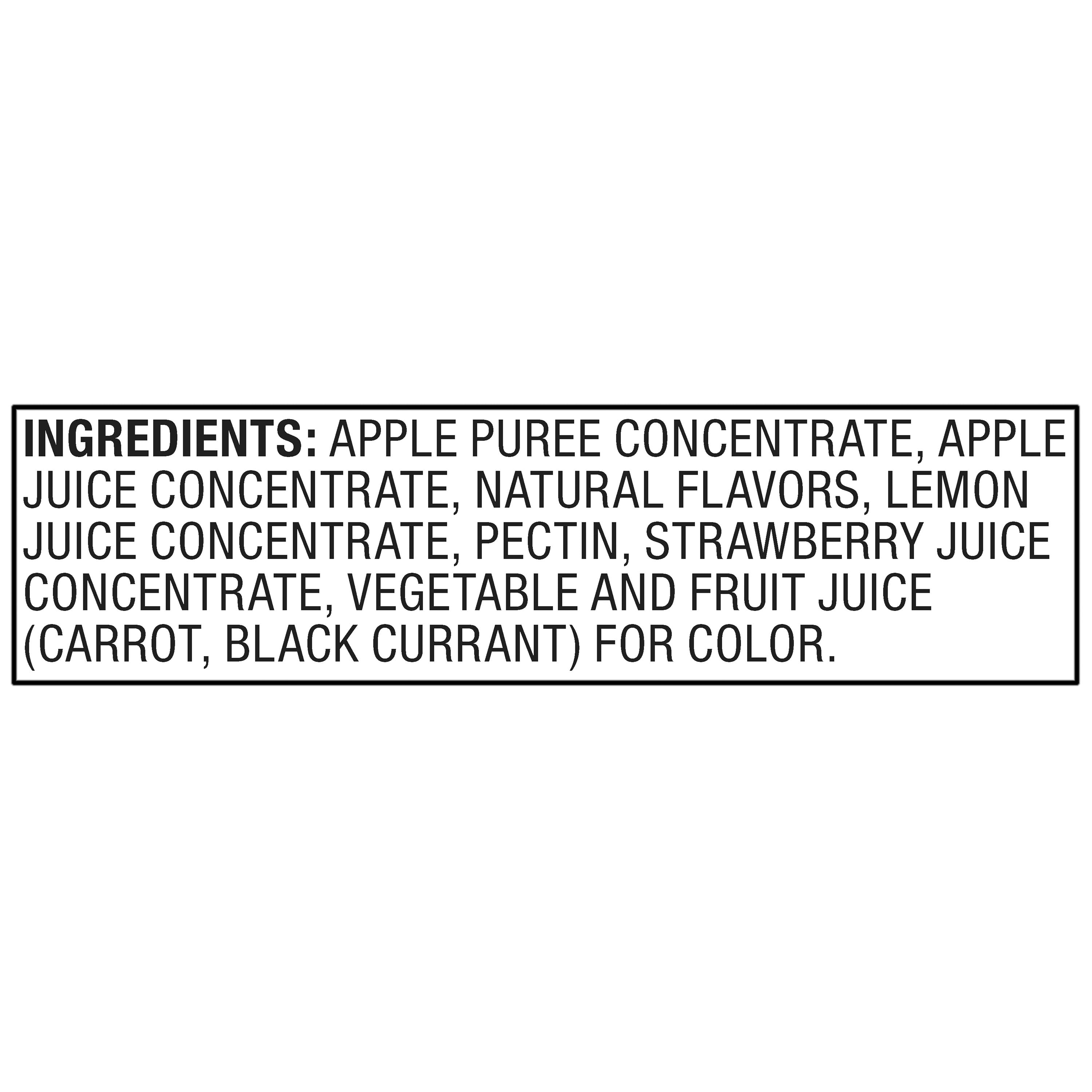 bettergoods Strawberry Lemonade Fruit Twists, 0.63 oz, 12 Count