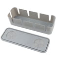thumbnail image 1 of 1Set Grey Wire Cover Case for Power Strips Electronics Office Workers, 1 of 9