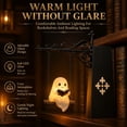 thumbnail image 5 of Ghost Bookshelf Lantern, 3-in-1 Ghost Bookshelf Interchangeable Library Mini Bookshelf Lamp, Resin Lighting Miniature Halloween Reading Book LED Nightlight, 5 of 5