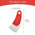 thumbnail image 3 of Miyuadkai 1Pc Soft Scraper Pot Bottom Cleaning Scraper Red - Food Grade Silicone Spatula, Reusable Pan Cleaner | Fall Kitchen Cleaning Must-Have (2025), 3 of 8