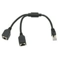 thumbnail image 4 of Cable adaptador Ethernet R,Cable adaptador Ethernet RJ45 Adaptador divisor RY Adaptador Ethernet Diseño fácil de usar, 4 of 8