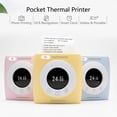 thumbnail image 4 of Riwcyla Pocket Printer Thermal Printer Portable Mobile Printer 300dpi for Photo Picture Receipt Memo Note Label Sticker with Function Compatible with Android iOS Windows, 4 of 6