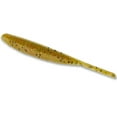 Gary Yamamoto YAM-68L-10-9006 Shad Shape Worm Pro Blue 4in Lures (10 ...