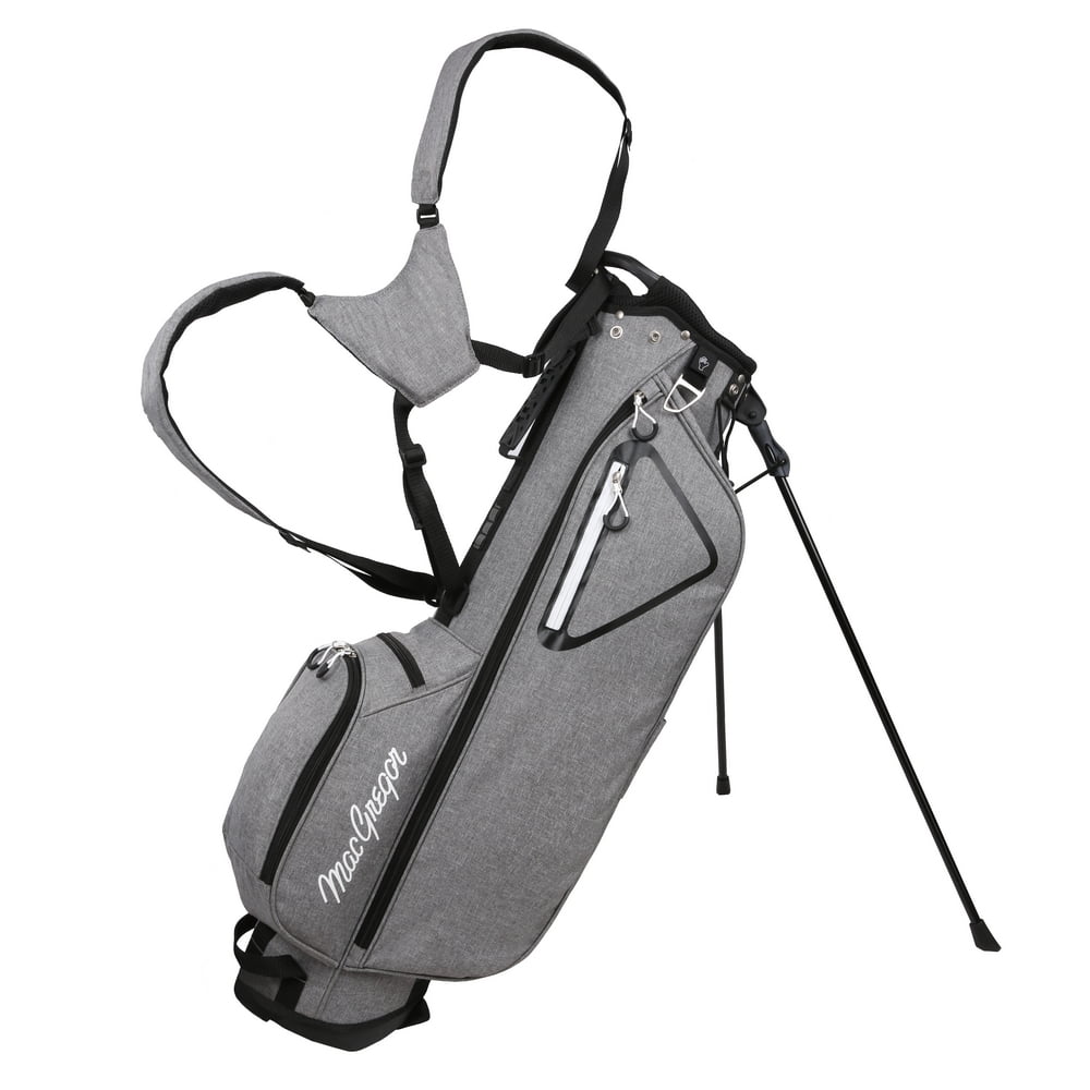 MacGregor Golf MacTec Stand Bag Slim Lightweight 7" Golf Bag Grey