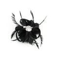 thumbnail image 4 of TISHITA 1 Und Feather Clip Clips Hair Accessories For Women Decor Black,, 4 of 4