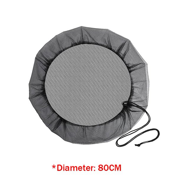 Malla de filtro de barril de lluvia Jardín Red de agua de lluvia Suministros de jardín (80 cm) Sywqhk Libre de BPA
