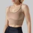 thumbnail image 2 of Kureaily Women's Sports Bra Without Underwire Padded Bustier Strapless Bra Push Up Yoga Fitness Sport Everyday Bra, 2 of 4