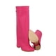 thumbnail image 4 of Bota Puntal De Tacón Larga Maxi Francia Para Mujer Piel Sintética Fucsia, 4 of 5