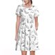 thumbnail image 1 of Balery Sea Turtle Vestidos sueltos de manga corta para mujer, vestidos de verano 2025, vestidos casuales de corte A con vuelo., 1 of 6