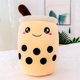 thumbnail image 1 of Almohada de peluche CHAO esponjosa Taza de te con leche color beige 13,8, 1 of 5