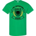thumbnail image 3 of Inktastic Class of 2027 the Adventure Begins with Graduation Cap T-Shirt, 3 of 5
