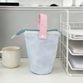 thumbnail image 4 of JOGZMZ Large Capacity Pencil Case With Standing Function, Durable Canvas Stationery Bag, Portable Desk Organizer with Handle for Office and Home Use, 4 of 6