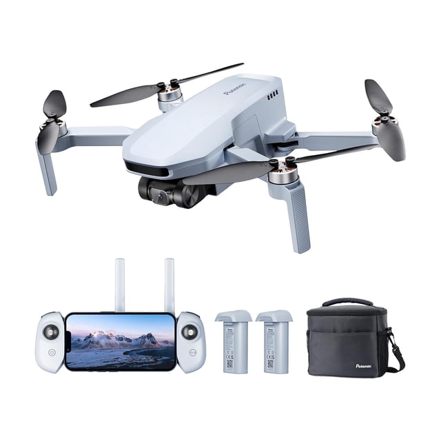 Dron Potensic ATOM SE Expansion Kit Cámara 4K EIS y GPS 62 Min de Batería