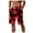 Z79-Red, variant on CHENge Plus Size Beach Shorts Casual Solid Color Quick-Dry Pool Swimming Trunks with Pockets Stretch Fabric Summer Swimwear