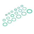 thumbnail image 3 of 270Pcs Green O Ring Kit Rubber Wear Resistant O Rings Sealing Assortment Set for Automobile, 3 of 5