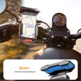 thumbnail image 2 of Mobile Phone Holder Bike Motorcycle Handlebar Sturdy Mount Stand Base Bicycle Handlebar Phone Base Stable Phones Clip for 4.7-7 Inches Smart Phones red, 2 of 6