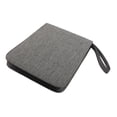 thumbnail image 1 of Estuche para pluma estilográfica, bolsa de lona de gran capacidad, portátil, multifuncional, a prueba de polvo, para colección, soporte de exhibición Cuadrícula gris 24, 1 of 10