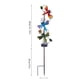 thumbnail image 3 of Lámpara solar para césped, artesanía, enchufe de tierra de hierro, luz de 600 mAh, decoración de jardín (libélula), 3 of 7
