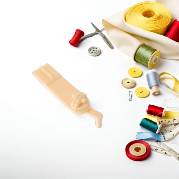 LOLIPPYY Beige Manual Yarn Winder with Handle, Wool Yarn Winding Tool for Knitting, Crochet, and Craft Projects