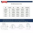 thumbnail image 2 of Odeerbi Toddler Boys Girls Winter Coat Thermal Fleece Jacket Baby Children Long Sleeve Stand Collar Thick Cotton Coat Toddler Clothes Blue, 2 of 3