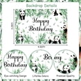 thumbnail image 5 of Panda Birthday Balloon Garland Kit Green Black for Boys Panda Themed Birthday Party Supplies with Panda Birthday Backdrop for Panda Birthday Party Supplies, 5 of 6