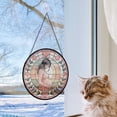 thumbnail image 5 of Pregnancy Announcement Stained Glass Suncatcher Window Hanging – Personalized Window Hanging Gift for Man, Woman, Family or Friends, Christmas 2025 Keepsake, 5 of 5