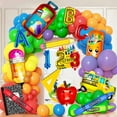 thumbnail image 3 of 6 Pcs Apple Balloons with Gaint Pencil Balloons Sets for Back to School Balloon Decorations Classroom School Party Themed Decorations, 3 of 10