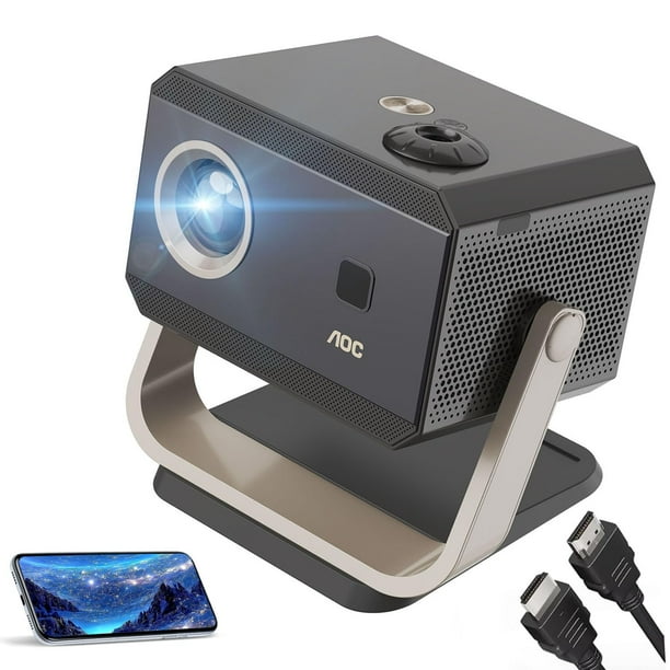 Proyector portátil AOC Full HD 4K/1080P con Wifi6 y Bluetooth