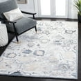 thumbnail image 2 of SAFAVIEH Glamour Quinten Floral Area Rug, Light Brown/Grey, 6' x 6' Square, 2 of 8
