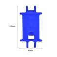 thumbnail image 4 of 2 Uds Soporte para Bicicleta Silicona GPS Motocicleta Y () Azul, 4 of 7