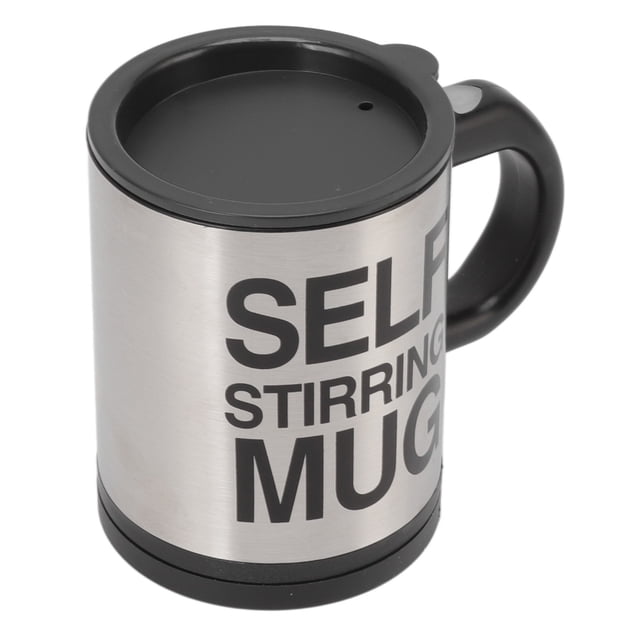 Taza Autoagitadora, Taza Agitadora Eléctrica, Taza de Café AutoTica, Taza Agitadora de Acero Pérezosa de 400ml, Agitadores de Bebidas