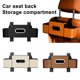 thumbnail image 2 of Organizador 3 en 1 para asiento trasero de coche, multifuncional, con 2 portavasos, caja de pañuelos y ganchos para teléfonos, aperitivos, bebidas y bolsos., 2 of 8