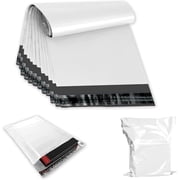 120 Mixed Size Self-Seal Mailer Bags | Tamper-Proof Plastic Packaging for Mailing, Postage, Shipping & Delivery (4 Sizes | Small to Large | 15 Each)
