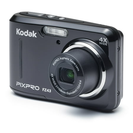 KODAK PIXPRO FZ43 Compact Digital Camera - 16MP 4X Optical Zoom HD 720p Video (Best Point And Shoot Camera 2019 Under 200)