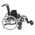 thumbnail image 3 of Drive Medical Cougar Ultra Lightweight Rehab Wheelchair, Elevating Leg Rests, 16" Seat, 3 of 4