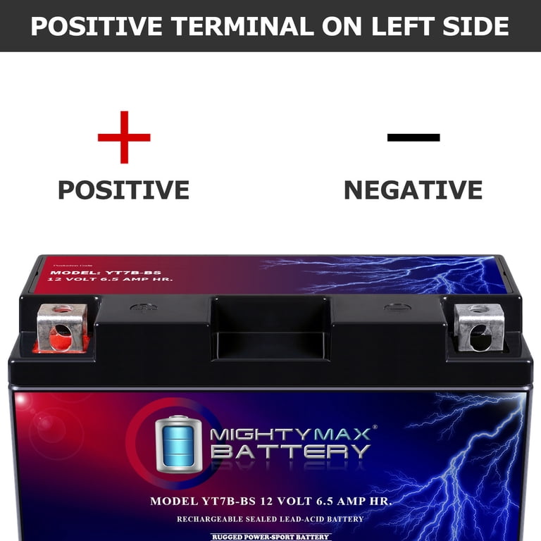 YT7B-BS 12V 6.5AH Replacement Battery for Suzuki DRZ400 S 02-03