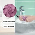 thumbnail image 2 of 12pcs Microfiber Dish Cloths, Multi Purpose Dishwashing Towels For Tableware, Double Sided Cleaning Rags, Scouring Pads, Cleaning Tools, Kitchen Accessories For Restaurant, 2 of 7