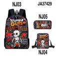 thumbnail image 1 of Stumble Guys Crash Party Backpack Backpack Pencil Case Small Shoulder Bag Three-Piece Set, 1 of 2