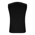 thumbnail image 4 of fatyb Plus Size Tank Tops for Women Round Neck Sleeveless T Shirts Loose Plain Summer Casual Blouses, 4 of 6