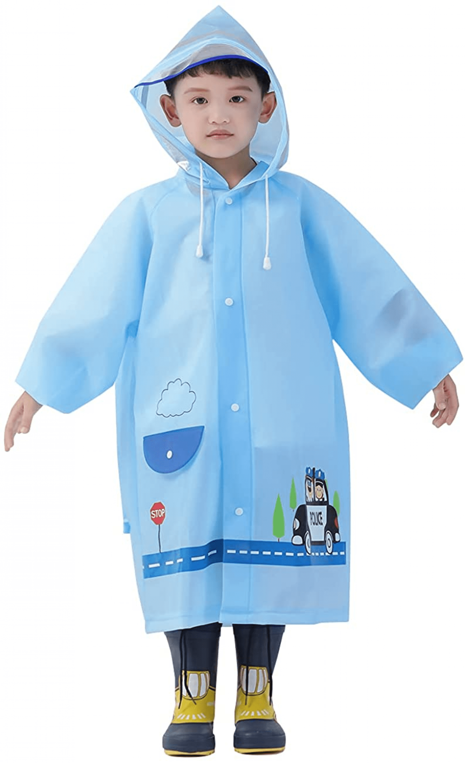 AVEKI Kids Raincoat Kids Poncho Kids Rain Jacket Kids Rain Suit