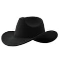 thumbnail image 3 of Vrotazzy Kids Western Cowboy Hat for Children - Playful Sun Hat with Adjustable Fit for Boys and Girls Easy Care Everyday Headwear for Adventures,Size 6-12 Years, 3 of 4