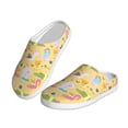 thumbnail image 2 of Lsque Summer Animals Pattern Womens Comfort Cotton on Scuff With Memory Foam and Anti-skid Sole Slipper-46/47, 2 of 7