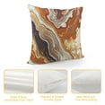 thumbnail image 4 of YINGXI Throw Pillow Cushion Cover, Unique Earthen Toned Mother Earth Natural Structures Display, Zippered Double-Side Digital Print Decor,Yellow Cinnamon 20x20in, 4 of 5