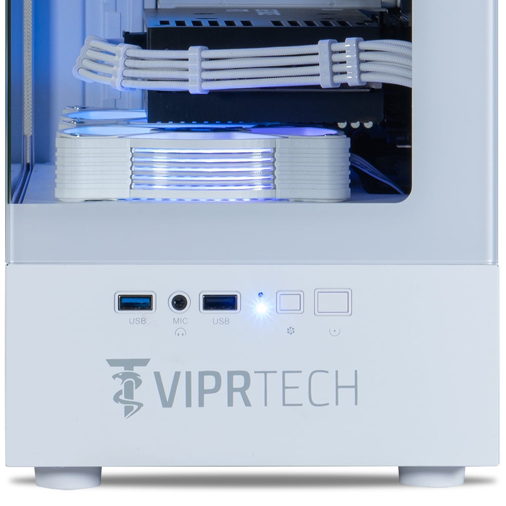 ViprTech Reaper 1.0 Gaming PC, AMD Ryzen 7 8700F 5GHz, RTX 5060 Ti, 16GB DDR5, 1TB SSD Desktop White