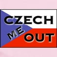 thumbnail image 2 of CafePress - CZECH ME OUT Infant Bodysuit - Baby Light Bodysuit, Size Newborn - 24 Months, 2 of 4