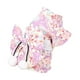 thumbnail image 2 of Vestido de kimono de gato, vestido de princesa de gato, disfraz con estampado de flores, disfraz para fiesta navideña Rosa, 2 of 8