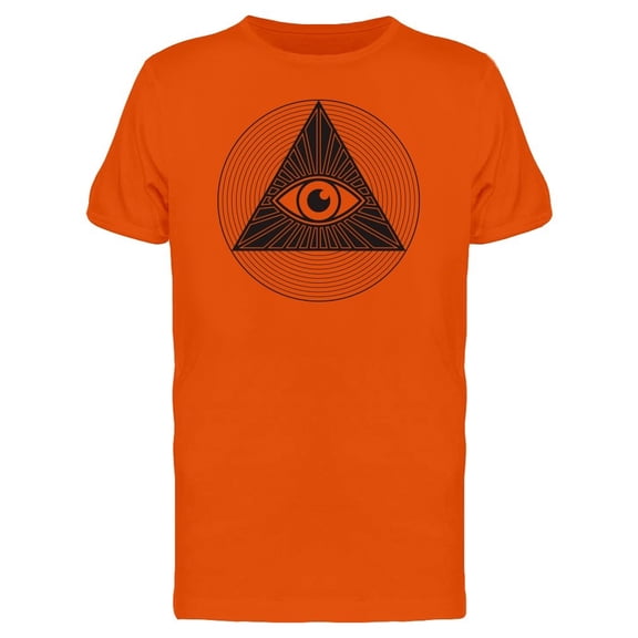 Triangle & Circle All Seeing Eye Tee Men's -Image by Shutterstock